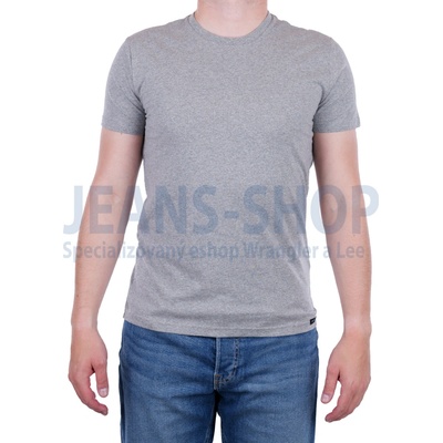 Lee pánske tričko Twin Pack Crew grey melie navy