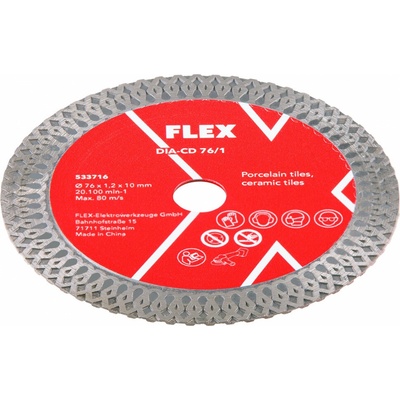 FLEX DIA-CD 76/1 diamantový rezný kotúč na dlaždice 76 x 1,0 mm 533716