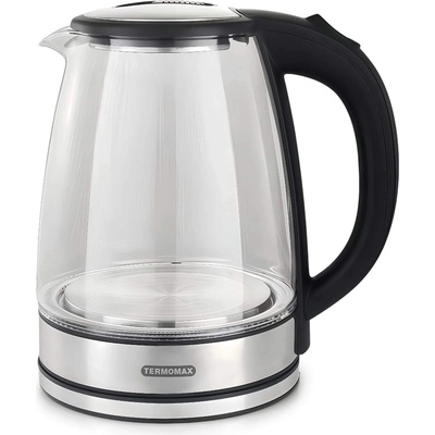 Termomax Електрическа кана Termomax - TK3011, 1500W, 1.8 l, стъклена (1009497)