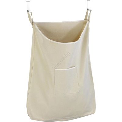 Wenko 62107100 - Кош за пране CANGURO 52x81 cm бежов/сребрист (WE0505)