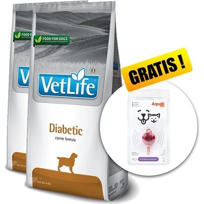 Vet Life Diabetic Canine 2 x 12 kg