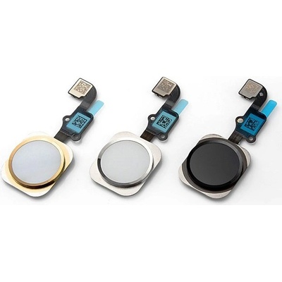 Home Button kompletné tlačidlo pre iPhone 6, iPhone 6 Plus Strieborná