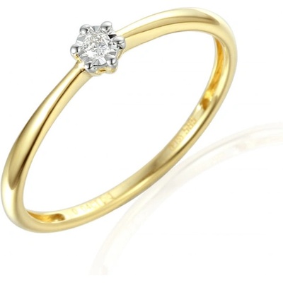 Gems Zásnubní prsten Etienne kombinované zlato a briliant 585 38 1 2640.2ZB0.0.54.HSI.000