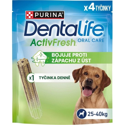 PURINA Dentalife ActivFresh за големи породи кучета 142 г