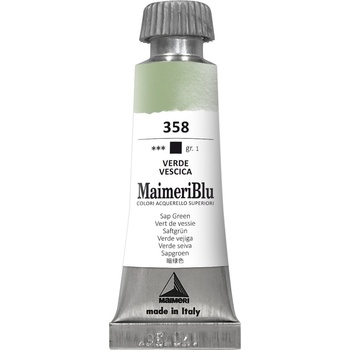 Maimeri Blu Акварелна боя Sap Green 358 12 ml 1 бр (M1609358)