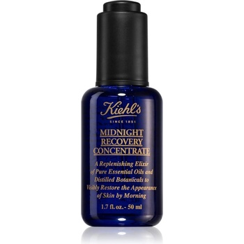 Kiehl's Midnight Recovery Concentrate rегенериращ нощен серум за всички видове кожа, включително и чувствителна 50ml