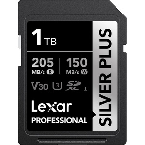Lexar Silver Plus SDXC 1TB (LSDSIPL001T-BNNNG)
