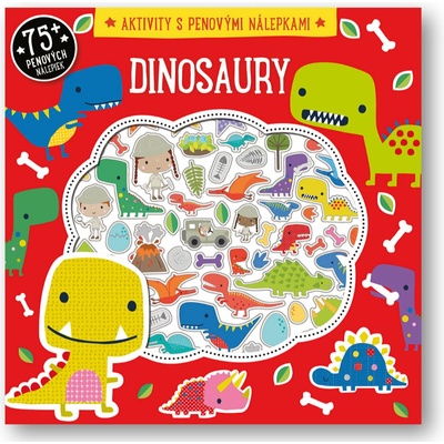 Dinosaury Aktivity s penovými nálepkami