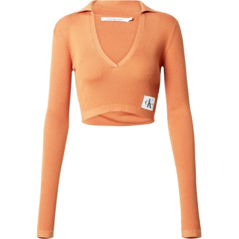 Calvin Klein Пуловер оранжево, размер XS