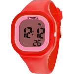 SYNOKE Детски дигитален часовник Synoke Bluppy, Червен (SYNOKE-66896-RED) Часовници