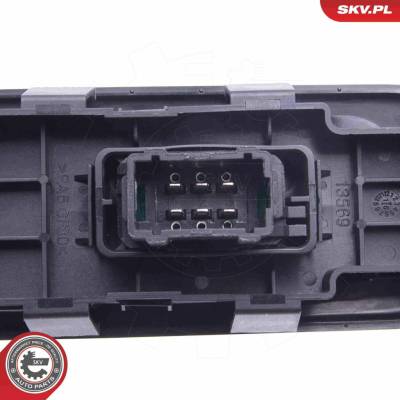 Spínač, zvedací zařízení oken ESEN SKV 37SKV109