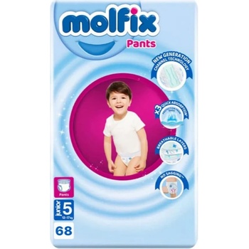 Molfix Бебешки гащи Molfix 5 - 68 броя