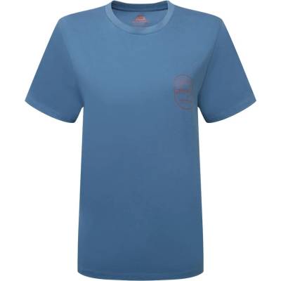 Mountain Equipment Дамска тениска Mountain Equipment Women's Alpenglow Tee T-shirt - Stellar Blue - размер 34 (EU) (916-5944-0311)