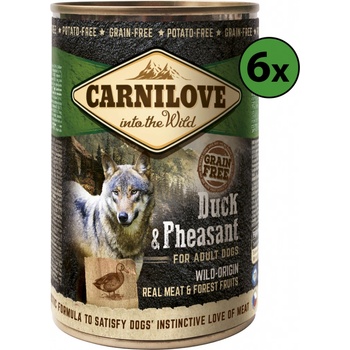 Carnilove Wild Meat Duck & Pheasant 6 x 400 g