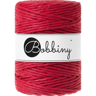 Bobbiny Macrame Cord 5 mm 100 m Classic Red Šňůra