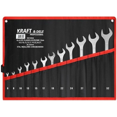 Kraft & Dele Sada očkoplochých klíčů 12dílná KD10926