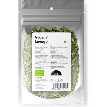 Vilgain Libeček drhnutý BIO 20 g