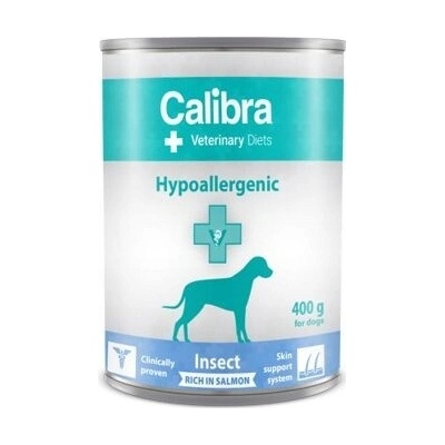 Calibra VD Hypoalergenní s hmyzem a lososem 400 g