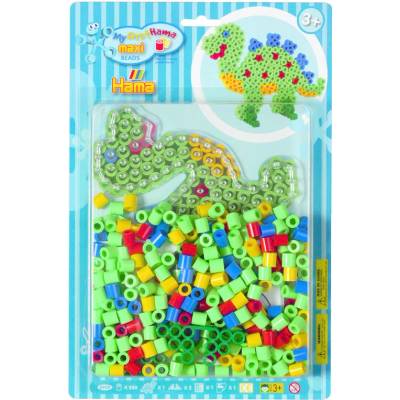 HAMA Korálkový set - DINO MAXI H8909