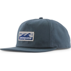 Patagonia Шапка с козирка Patagonia Boardshort Label Funfarer Cap - Summit Blue - размер One Size (204-6378-1111)