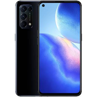 OPPO Oppo Reno5 - Starry Black 6,4" AMOLED/ DualSIM/ 128GB/ 8GB RAM/ 5G/ Android 11 MOBOPP1003