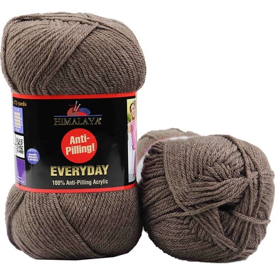 Himalaya příze Everyday 70033 matná hnědá