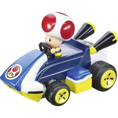 Carrera 2.4GHz Mario Kart Mini RC Toad Paperbox RC model auta vr. akumulátorov a kábla na nab 1:50