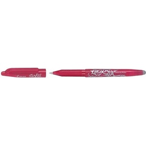 Pilot Химикалка, 0, 35 мм, с възможност за изтриване, капачка, PILOT "Frixion Ball", розова BL-FR-7-P (BL-FR-7-P)