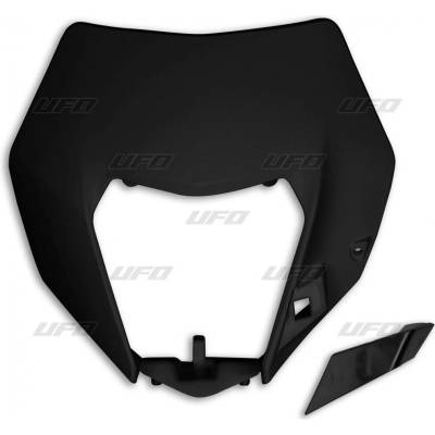 UFO kryt předního světla KTM EXC/EXCF 14-16 barva černá (vzor OEM)