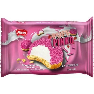 Mindy Marshmallow Puff Pinko 120 g
