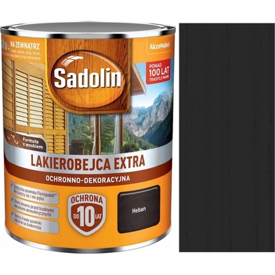 Sadolin Lazura na dřevo EXTRA Eben 0,75L