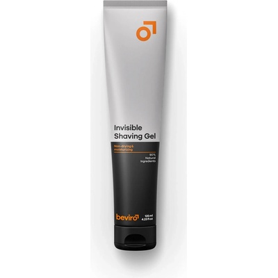 Beviro Invisible shaving - Transparentný gél pre presné oholenie 125ml
