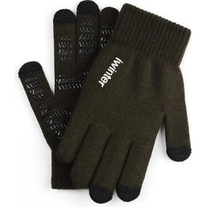  Зимни ръкавици за тъч екрани S/M размер - iWinter Gloves Touch Unisex Size S/M (маслинен)