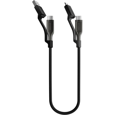 Nomad Universal Kevlar кабел USB-C, 0, 3 м, carbide (NM014926848)