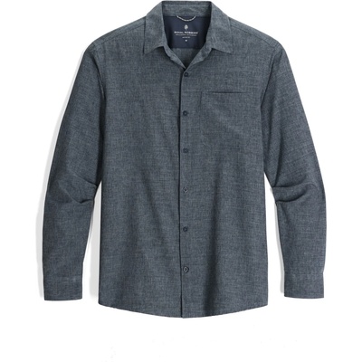 Royal Robbins Мъжка риза с копчета Royal Robbins Amp Lite II L/S Shirt - Deep Blue Heather - размер XL (033-2701-0114)