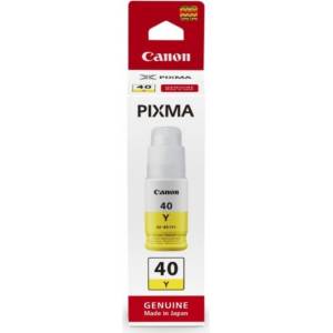Canon ОРИГИНАЛНО МАСТИЛО canon gi-40 yellow (70ml) (3402c001)