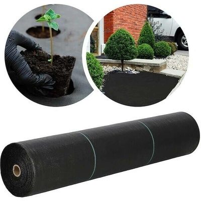 SPRINGOS AG0038 0,8x100 m 90 g/m² čierna mat