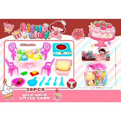 Armtoys МАСА СЪС СТОЛЧЕТА И КУХНЕНСКИ ПРИБОРИ В ПЛИК