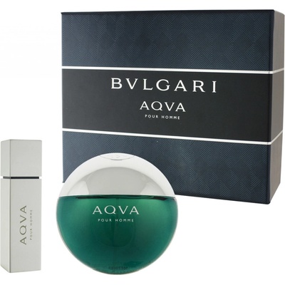 Bvlgari Aqva Pour Homme EDT 100 ml + EDT 15 ml dárková sada