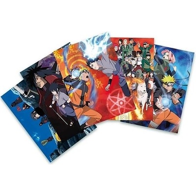 ABYstyle Sada pohlednic Naruto Shippuden (5 ks)