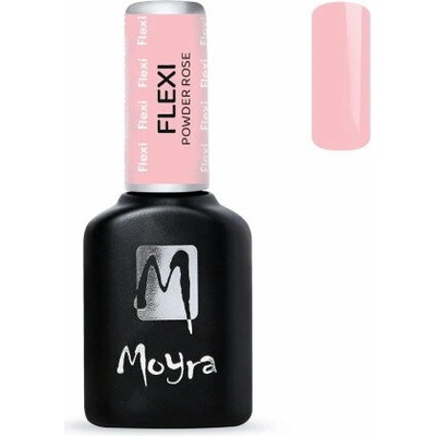 Moyra UV gelový lak Flexi Powder rose base 10 ml
