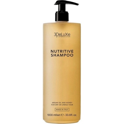 3Deluxe Подхранващ шампоан 3DeLuXe Рrofessional Nutritive 1000ml