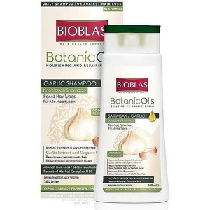 Bioblas Шампоан против косопад с чесън, 360мл