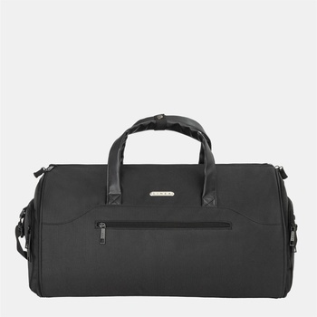Linea Чанта Linea Travel Bag with Suit Pocket - Black