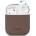 Holdit Kaлъф Holdit Silicone Case за AirPods 1/2 - Dark Brown
