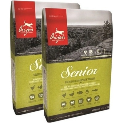 Orijen SeniorDog pre staršie psy 2 x 11,4 kg
