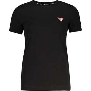 Guess jeans Дамска тениска с къс ръкав guess jeans, Размер m, Цвят Черен (w2yi44j1314_nejblk)