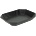 Horecano HORECANO-STREET FOOD-Плато 22.3x17.3xh3.6cm BLACK (79690TA) (015247)