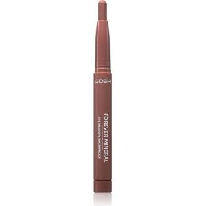 Gosh Copenhagen Forever Mineral Matte дълготрайни сенки за очи в молив цвят 016 Matt Chocolate 1.4 гр