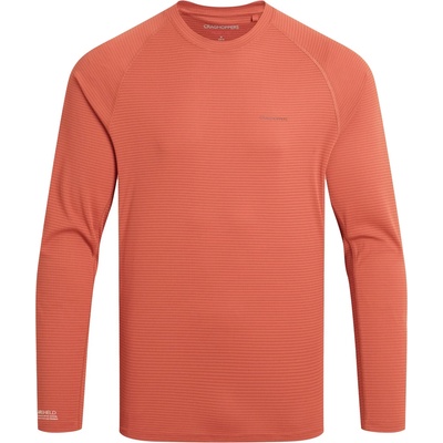 Craghoppers Мъжка блуза с дълъг ръкав Craghoppers Nosilife Solarshield+ L/S T-Shirt Longsleeve - Dark Sahara - размер XL (216-8569-0314)